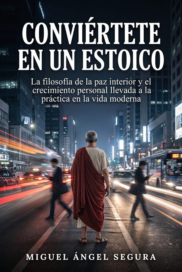 Portada de Conviértete en un estoico, de Miguel Ángel Segura